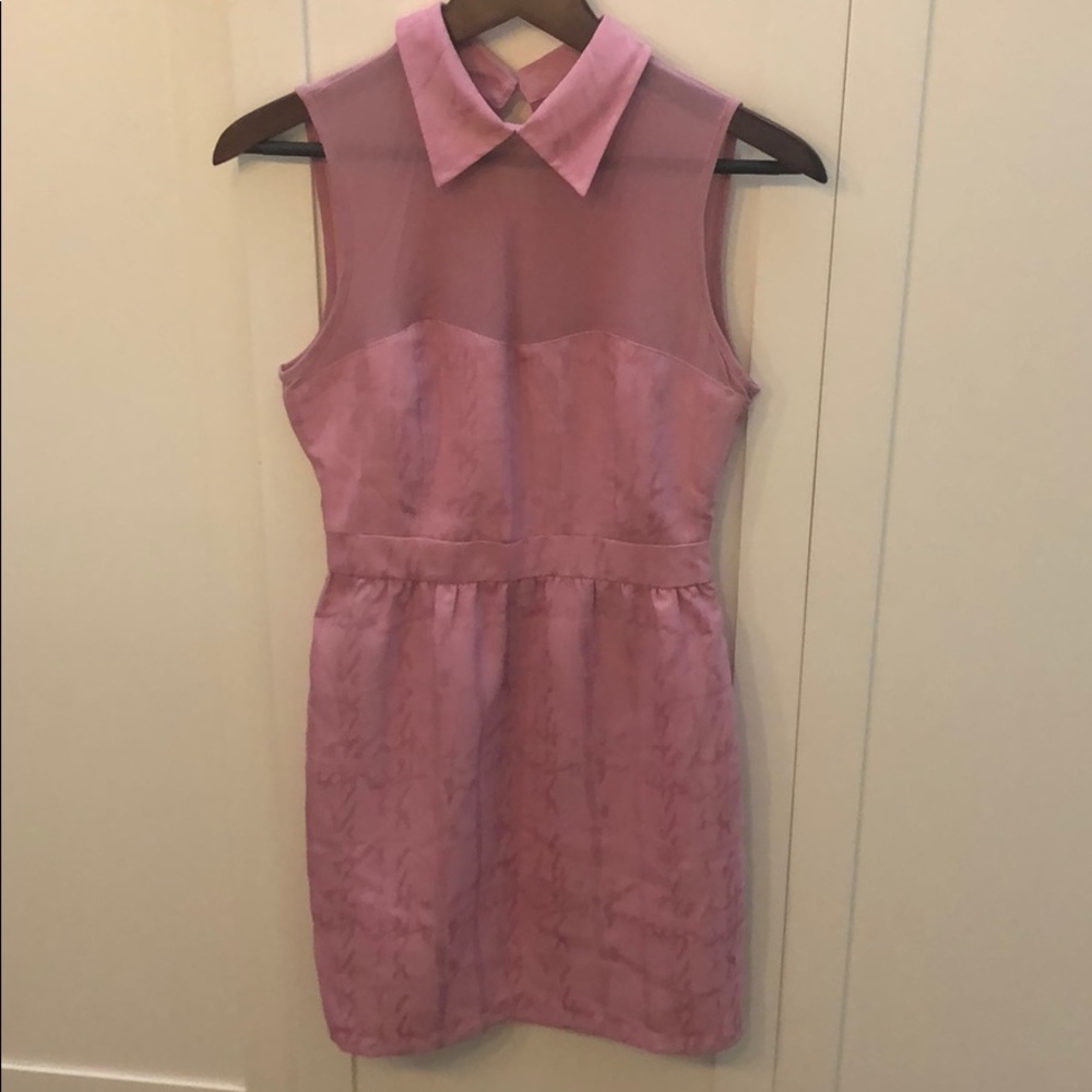 Pink Mini Dress
